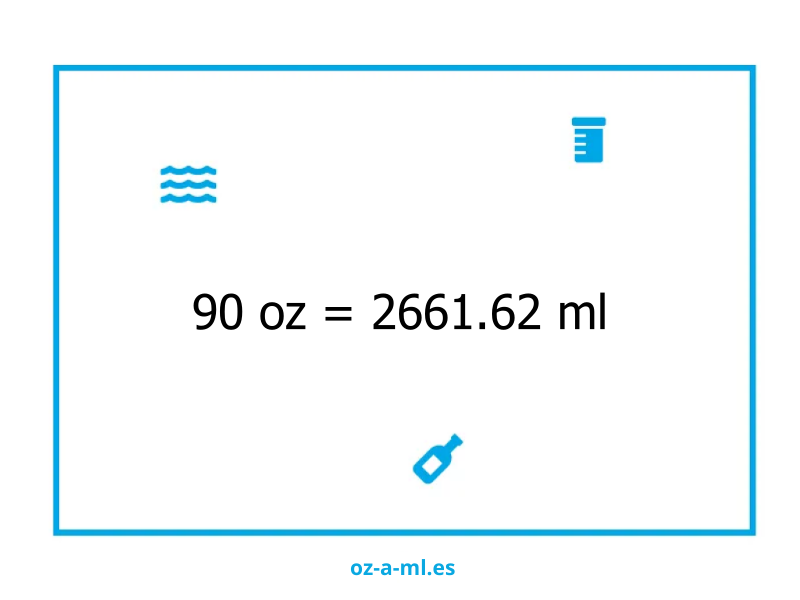 90 oz a ml