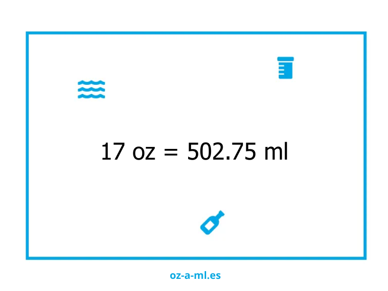 17 oz a ml