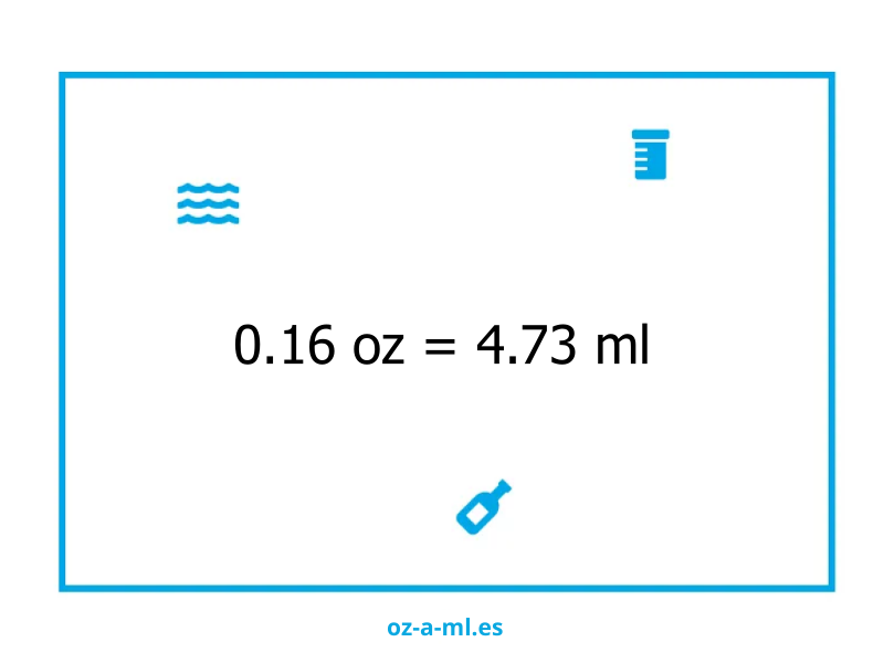 0.16 oz a ml