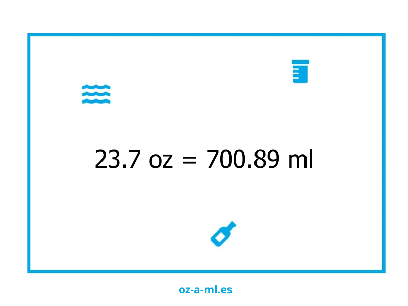 23.7 oz a ml