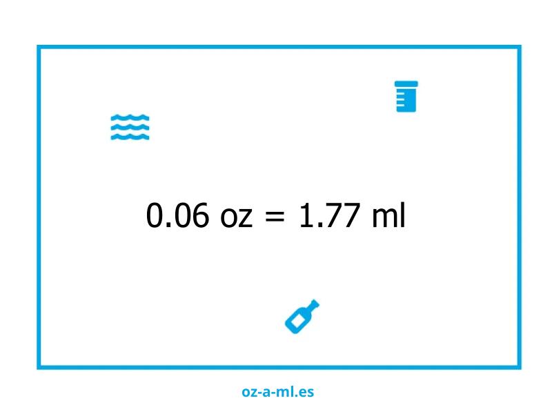 0.06 oz a ml