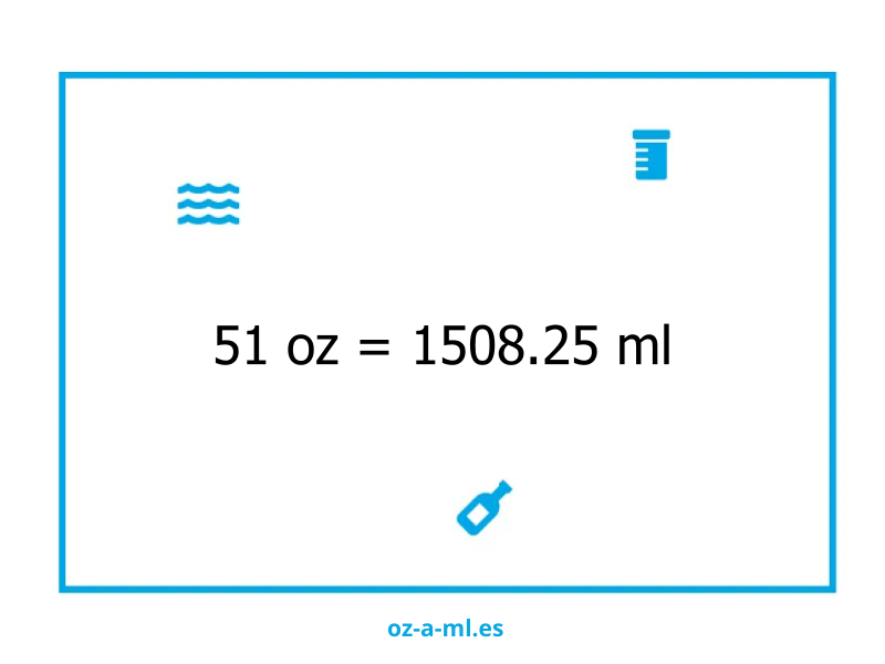 51 oz a ml