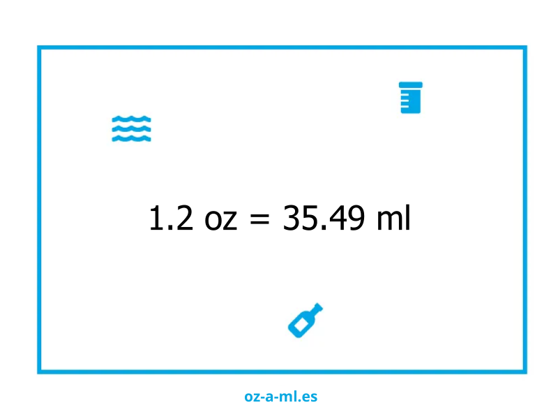 1.2 oz a ml