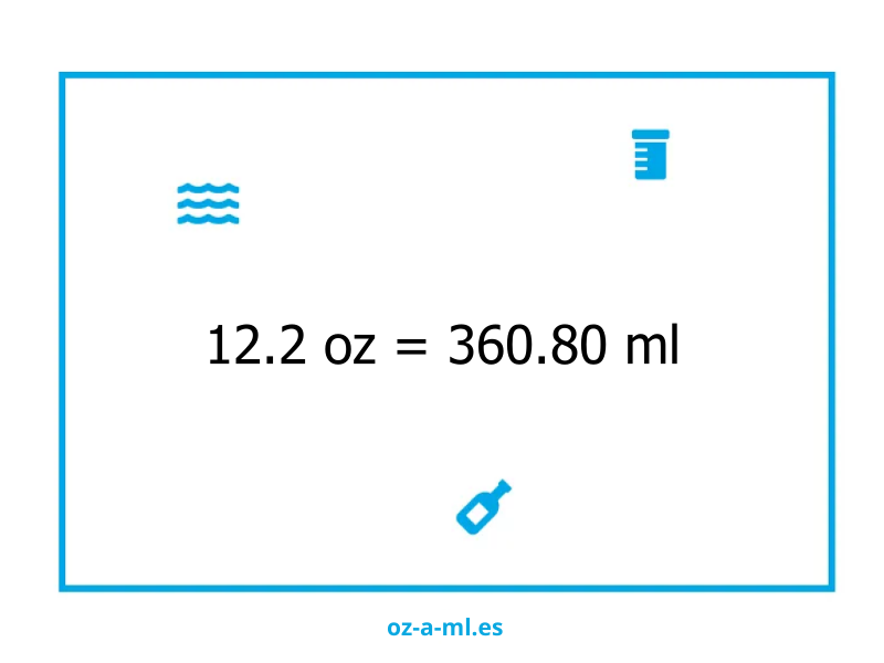 12.2 oz a ml