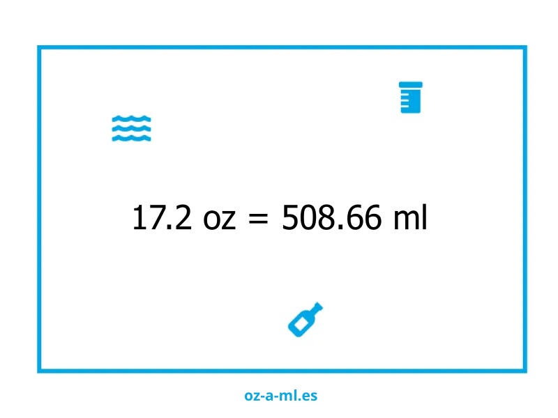 17.2 oz a ml
