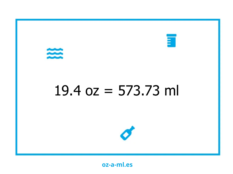 19.4 oz a ml
