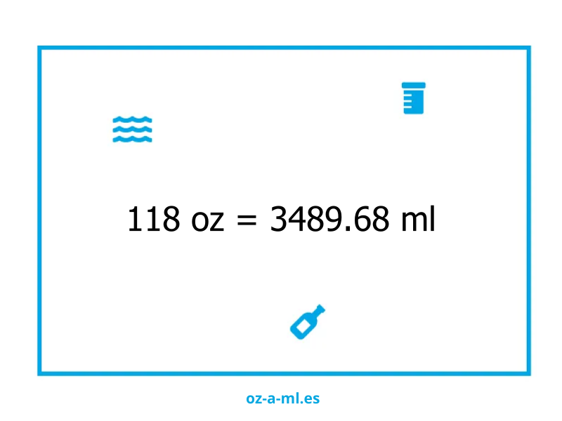 118 oz a ml