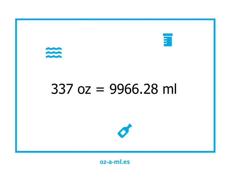 337 oz a ml