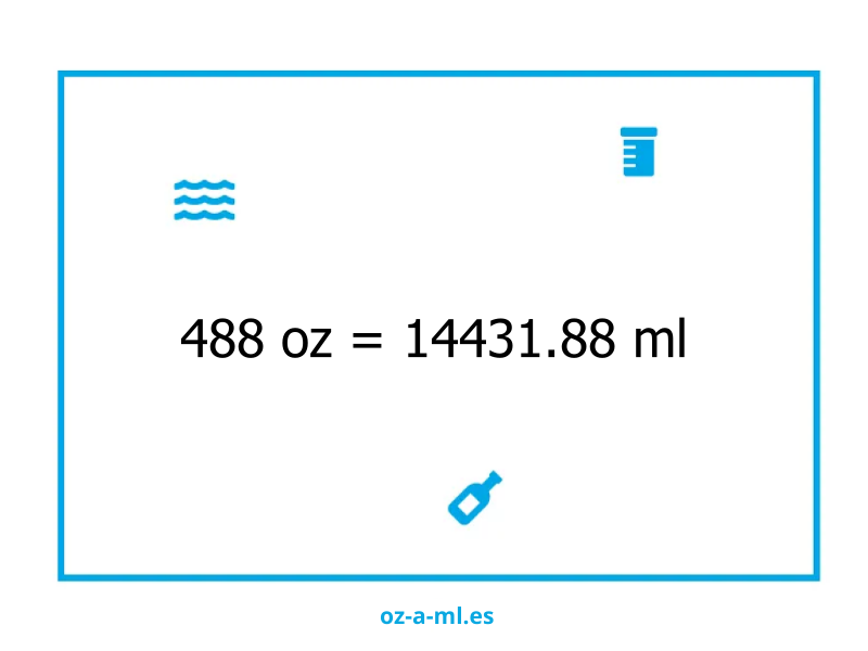488 oz a ml
