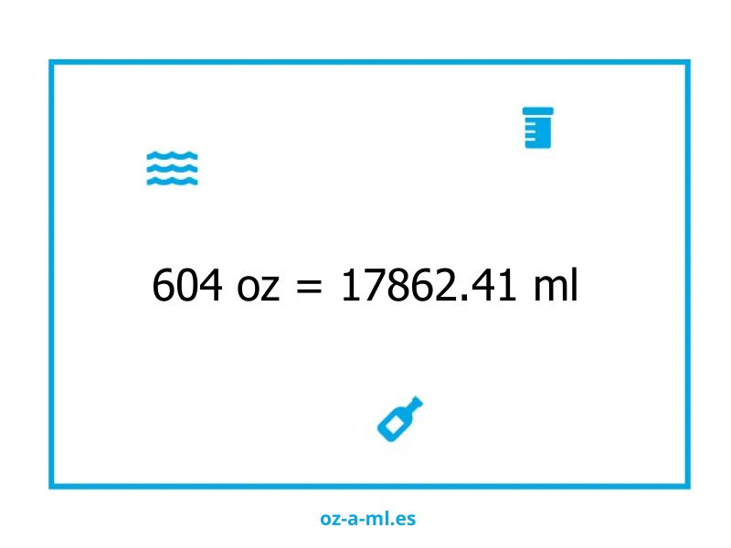 604 oz a ml
