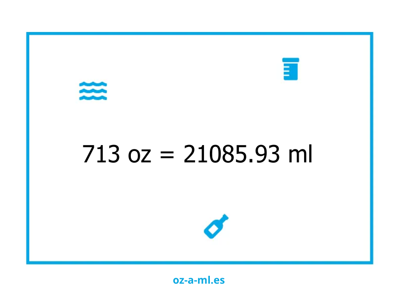 713 oz a ml