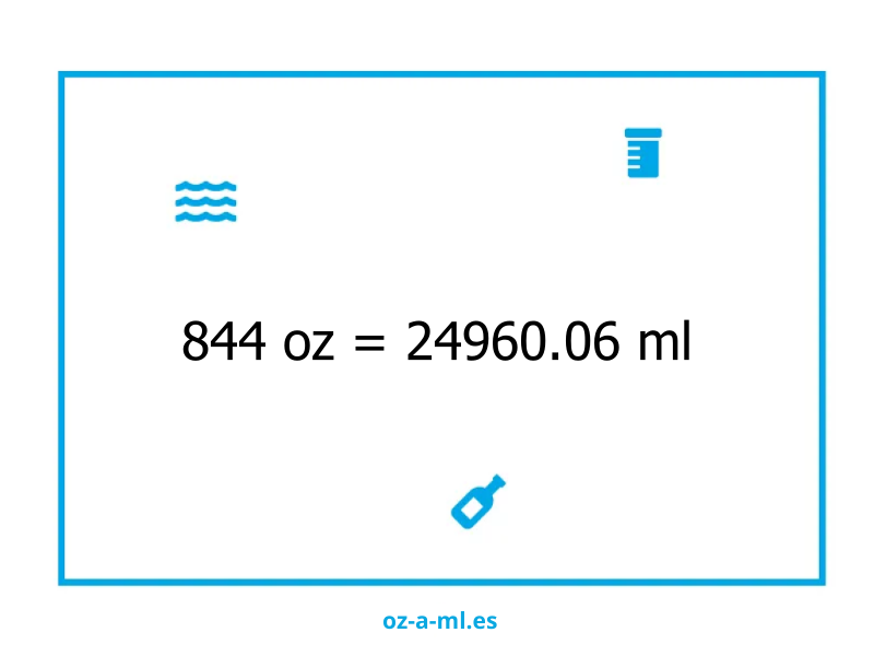 844 oz a ml